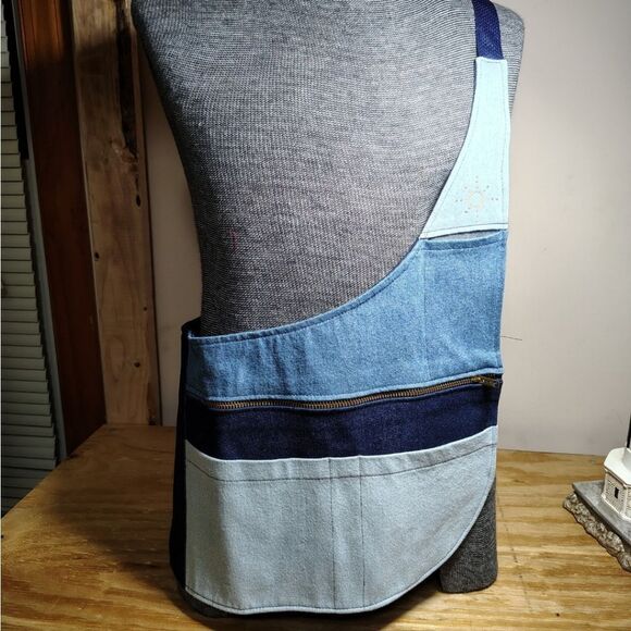 Crossbody Money Apron Purse Vendor Flea Market  multiple Pockets - Picture 1 of 8
